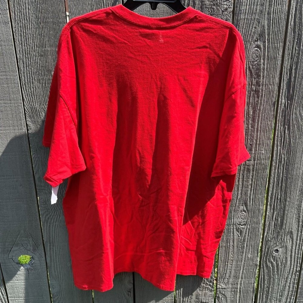 Ohio State Buckeyes 2017 Big Ten Football Champions Red T-Shirt Men's Adult 2XL - Picture 2 of 4